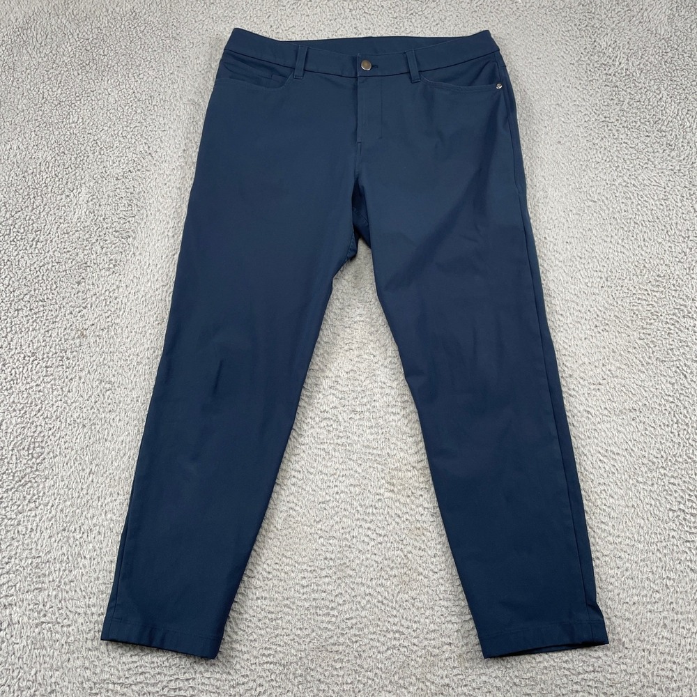 Lululemon Pants Mens 33x28 Blue Lululemon ABC Slim-Fit 5-Pocket Pant Office